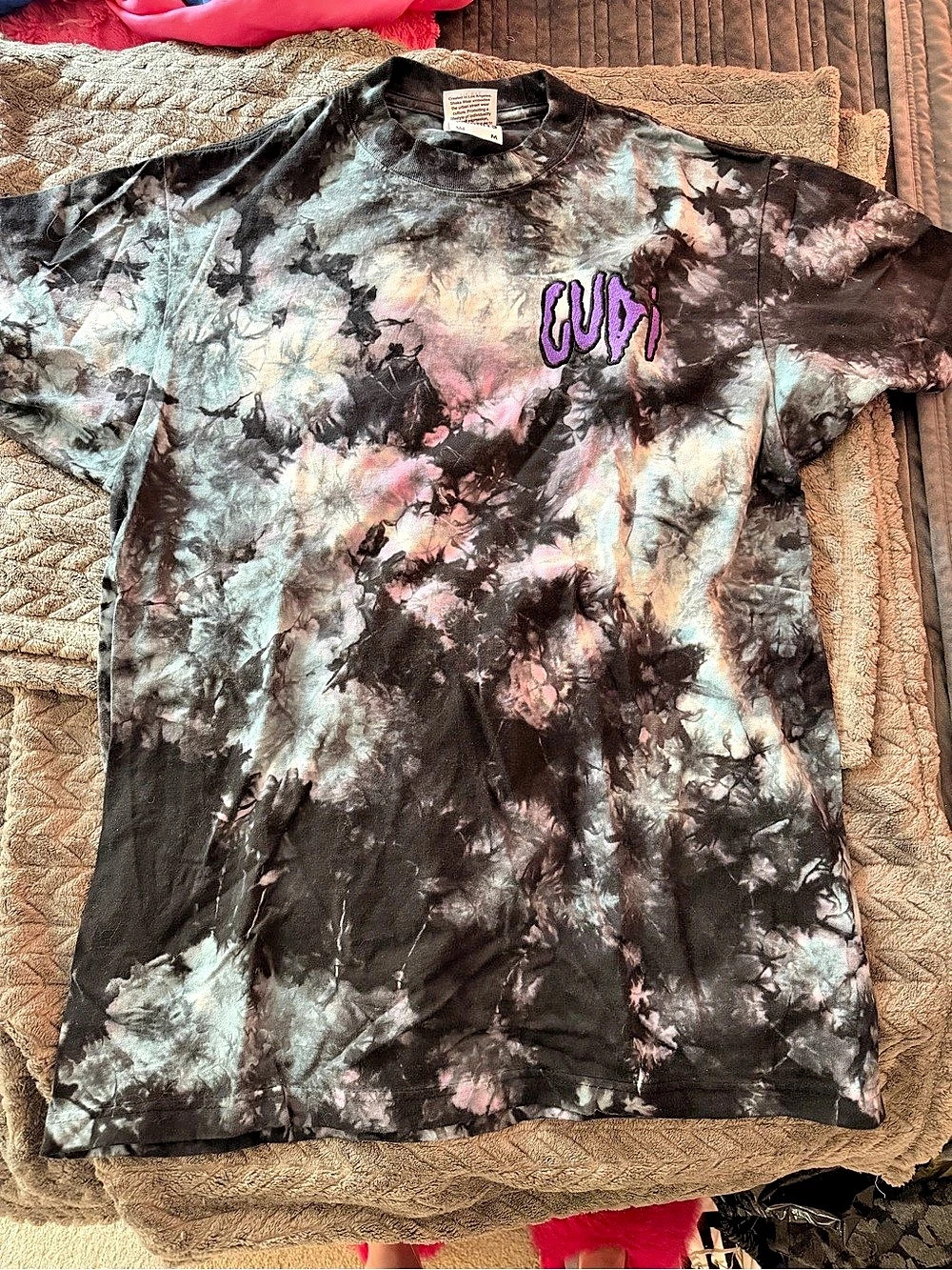 Tie-Dye Graphic Short Sleeve Tee